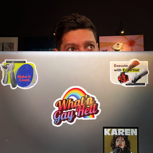 Sassy Rainbow Sticker