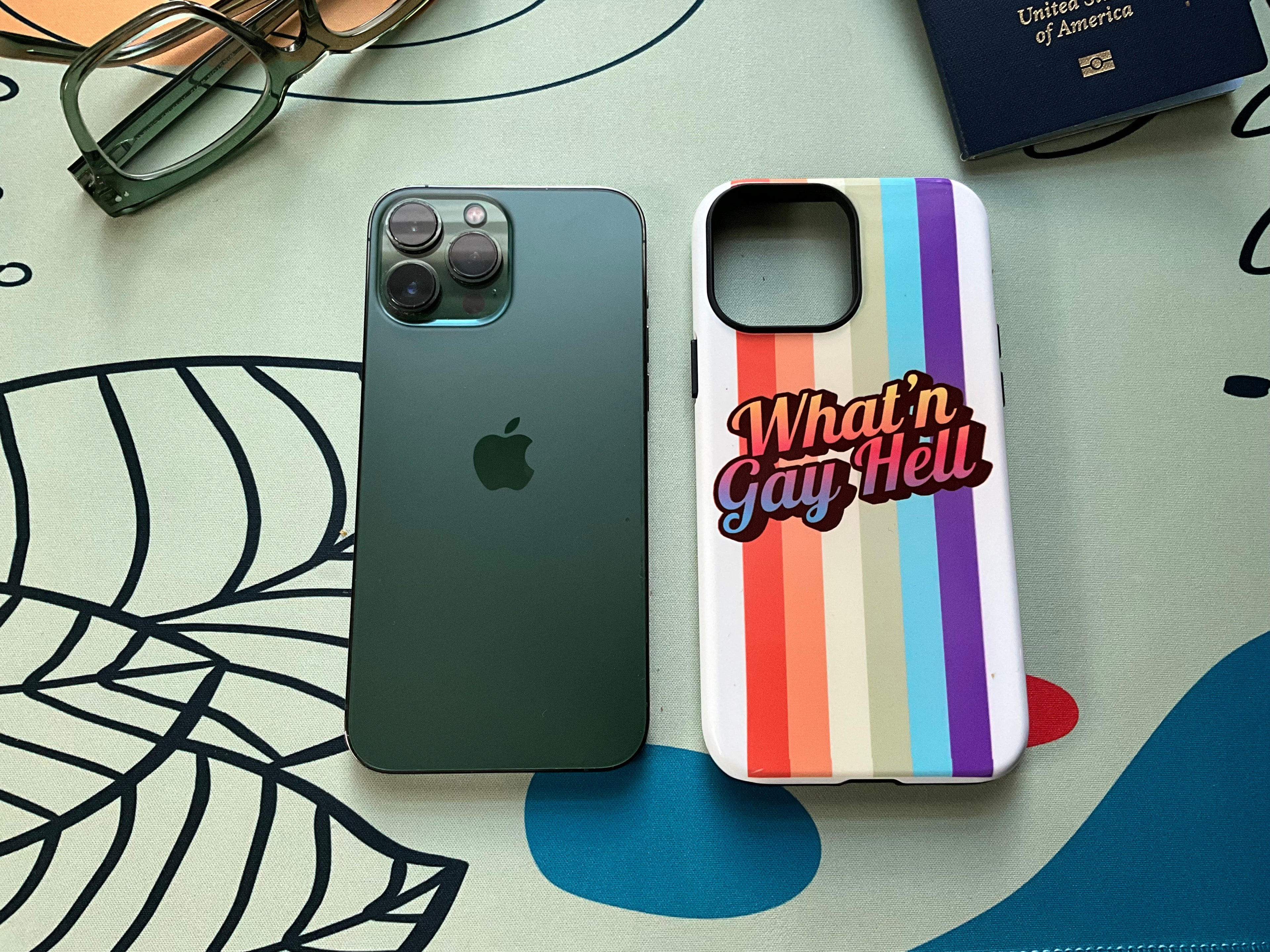 Tough & Sassy Rainbow Phone Case