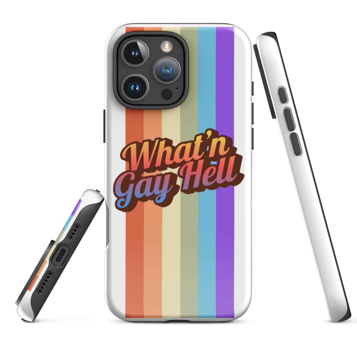 Tough & Sassy Rainbow Phone Case