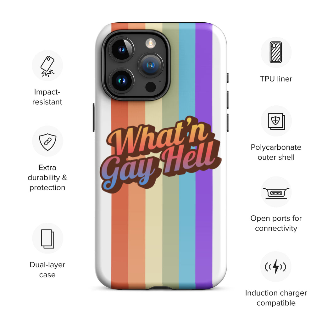 Tough & Sassy Rainbow Phone Case