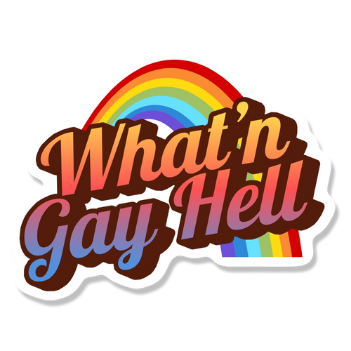 Sassy Rainbow Sticker